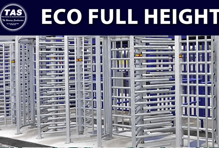 Turnstile Eco full height turnstile Access Control and Attendance stand alone product